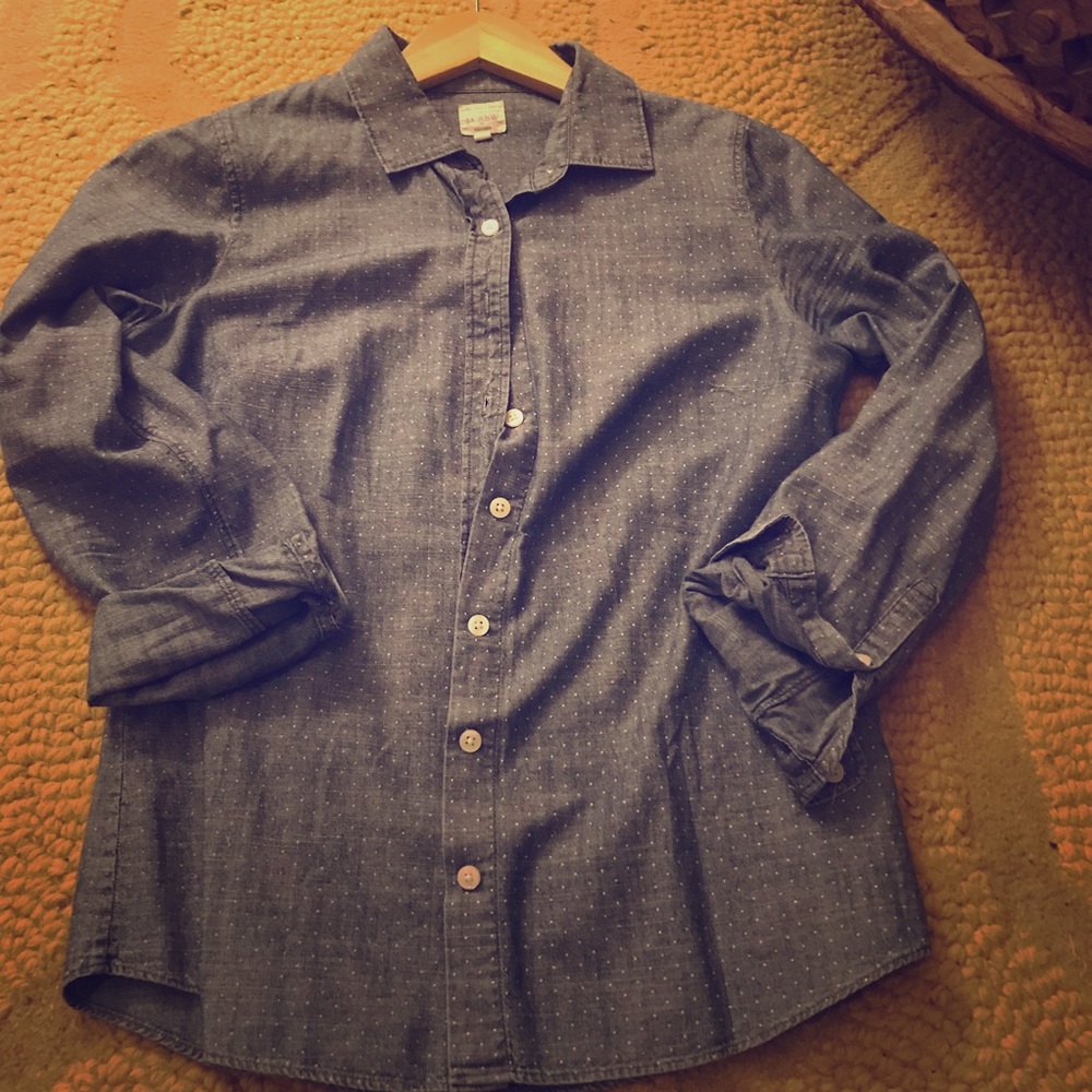 J.Crew chambray button-down